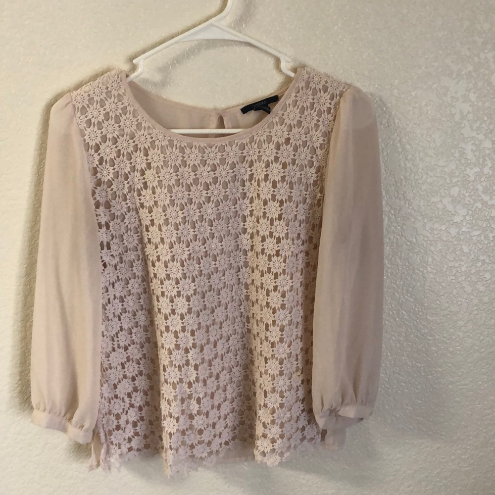 Pink blouse